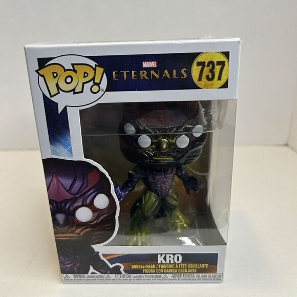 Funko Pop Kro 737 Marvel Eternals Bobble-Head Vinyl Figure - Picture 1 of 6
